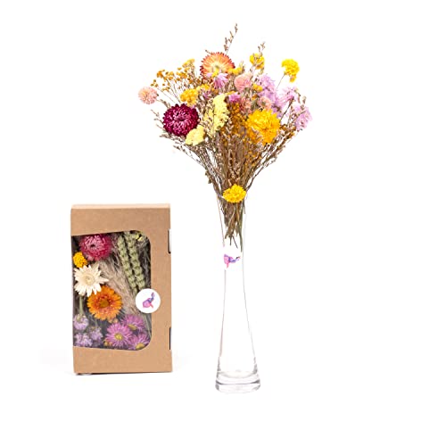 Kunstharz.Art Echte & natürliche getrocknete Blumen als Geschenk zum Muttertag & Ostern, zum Basteln mit Resin oder Osterdekoration, Blüten und Trockenblumen Set, Gastgeschenk für Hochzeit (Natur) von Kunstharz.Art