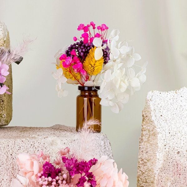 KunstharzArt Mini Trockenblumenstrauß - Valentinstag KunstharzArt Mini Trockenblumenstrauß - Valentinstag von KunstharzArt