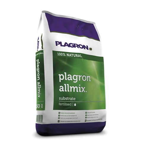 Plagron allmix 50 L 100% Natural substrat Dünger Erde Anzucht Grow Bloom von Kunstrasen