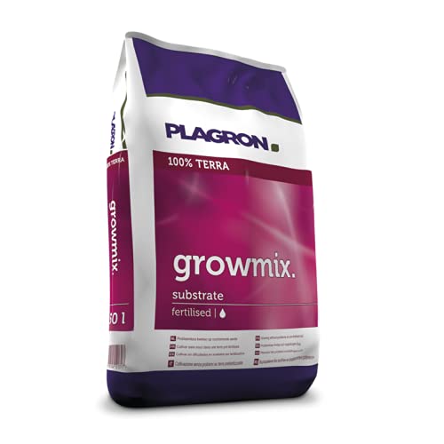 Plagron growmix 50 L 100% Terra substrat Dünger Erde Anzucht Grow Bloom von Kunstrasen
