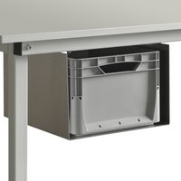 Kunststoffbox für DAHMEN Packtische Classic und Multiplex, ausziehbar, Abhängung verzinkt von DAHMEN