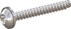 10 Stück Schraube STS-plus KN6038 4x30 - T20 A2-1.4567 blank-gebeizt und passiviert 10 Stück Schraube STS-plus KN6038 4x30 - T20 A2-1.4567 blank-gebeizt und passiviert von Kunststoffschraube.de