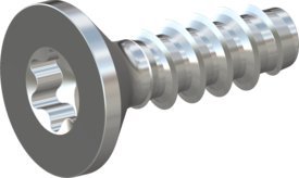 10 Stück Schraube STS-plus KN6041 2.5x8 - T8 Stahl, vergütet 10.9 verzinkt 5-7 µm, getempert, blau/transparent passiviert 10 Stück Schraube STS-plus KN6041 2.5x8 - T8 Stahl, vergütet 10.9 verzinkt 5-7 µm, getempert, blau/transparent passiviert von Kunststoffschraube.de
