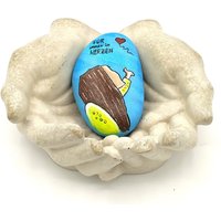 Grabdekoration Mit Einem Mädchen Als Motiv Personalisierbar Und Individualisierbar von Kunststudio24