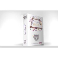 Kindergarten-Ordner Boho Katze | Personalisiert A4 Portfolio-Mappe Kita-Ordner Mit Name Sammelmappe Ringordner Schule Krippe von KunstwerkDesign