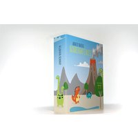 Kindergarten-Ordner Dinos | Personalisiert A4 Portfolio-Mappe Kita-Ordner Mit Name Sammelmappe Ringordner Schule Krippe von KunstwerkDesign