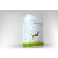 Kindergarten-Ordner Einhorn | Personalisiert A4 Portfolio-Mappe Kita-Ordner Mit Name Sammelmappe Ringordner Schule Krippe von KunstwerkDesign