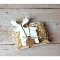 Geschenkset Elch Weihnachten Mitbringsel Kollegen Freunde Set Aus Raysin Keraflott Skandi Design Hygge Geschenk Kleine Aufmerksamkeit Xmas von KunterbunteUnikate
