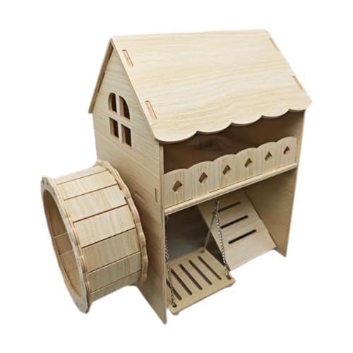 Kuntesetty 2 Stöckiges Hamsterhaus, Lustiges Spielspielzeug, Hamsterversteck für Lemminge, Kleine Haustierratten Kuntesetty 2 Stöckiges Hamsterhaus, Lustiges Spielspielzeug, Hamsterversteck für Lemminge, Kleine Haustierratten von Kuntesetty