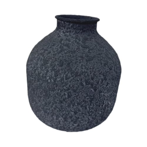 Kuntesetty Blumenvase Als Minimalistische Tischvase Aus Metall Eleganter Pflanzentopf für Die Dekoration mit Frischen Oder Künstlichen Blumen für Den Esstisch U, 14cmx14cmx17cm Kuntesetty Blumenvase Als Minimalistische Tischvase Aus Metall Eleganter Pflanzentopf für Die Dekoration mit Frischen Oder Künstlichen Blumen für Den Esstisch U, 14cmx14cmx17cm von Kuntesetty