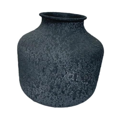 Kuntesetty Blumenvase Als Minimalistische Tischvase Aus Metall Eleganter Pflanzentopf für Die Dekoration mit Frischen Oder Künstlichen Blumen für Den Esstisch U, 17cmx17cmx17cm Kuntesetty Blumenvase Als Minimalistische Tischvase Aus Metall Eleganter Pflanzentopf für Die Dekoration mit Frischen Oder Künstlichen Blumen für Den Esstisch U, 17cmx17cmx17cm von Kuntesetty