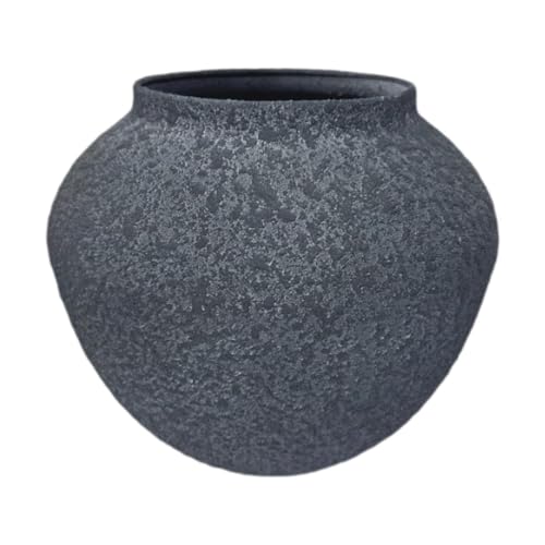 Kuntesetty Blumenvase Als Minimalistische Tischvase Aus Metall Eleganter Pflanzentopf für Die Dekoration mit Frischen Oder Künstlichen Blumen für Den Esstisch U, 20cmx20cmx18cm Kuntesetty Blumenvase Als Minimalistische Tischvase Aus Metall Eleganter Pflanzentopf für Die Dekoration mit Frischen Oder Künstlichen Blumen für Den Esstisch U, 20cmx20cmx18cm von Kuntesetty