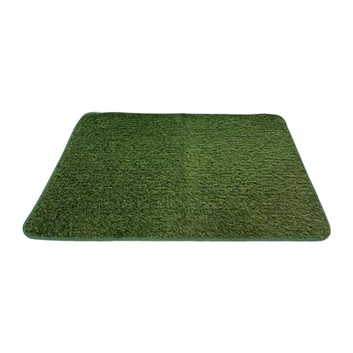 Kuntesetty Hundeklo Kunstrasen Ersatzmatte Hundepads Haustierunterlage Saugfähig rutschfest Geruchsneutral für Innenbereiche Tierkäfige Ältere, 46cmx58cm von Kuntesetty
