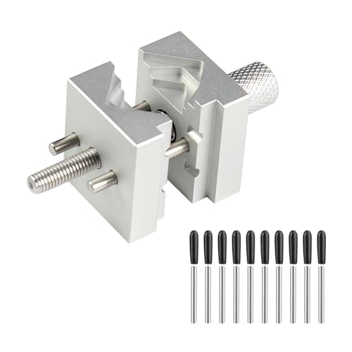 Kuntesetty Mini Schraubstock, Feste Teile, Miniatur Werkbank Schraubstock für Handwerk, Schnitzen, Skulptur Kuntesetty Mini Schraubstock, Feste Teile, Miniatur Werkbank Schraubstock für Handwerk, Schnitzen, Skulptur von Kuntesetty