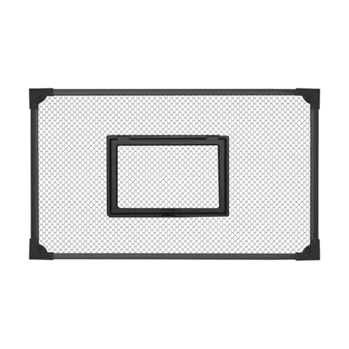 Kuntesetty Springschutznetz für Fischtanks Aquariumdeckel Ersatznetz Und Schutzgitter Aus Flexibel Anpassbarem Gewebe für Süßwasseraquarien Und Meerwasseraquari, 90x60cm von Kuntesetty