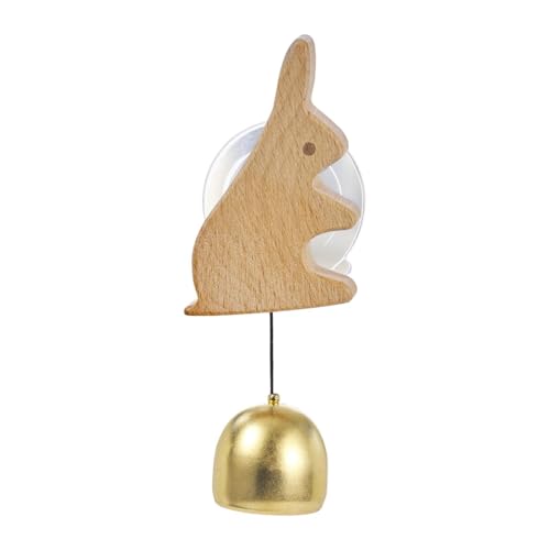 Kuntesetty Türklingel Als Türgong Und Eingangsglocke Eine Kaufmannsladen Glocke Aus Holz mit Tierfigur Und Saugnapf für Die Den Hinterhof Und Kleine Ges, Häschen Kuntesetty Türklingel Als Türgong Und Eingangsglocke Eine Kaufmannsladen Glocke Aus Holz mit Tierfigur Und Saugnapf für Die Den Hinterhof Und Kleine Ges, Häschen von Kuntesetty