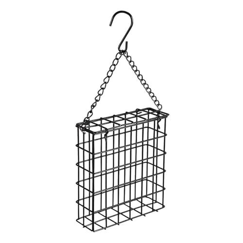 Kuntesetty Vogel Talg Kuchen Feeder Einzigen Kuchen Korb Garten Käfig für Rasen Terrasse Obst von Kuntesetty