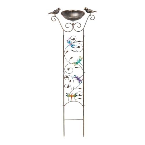 Kuntesetty Vogelbadschale, Vintage Design, Wasserschale, Vogelfutterspender für Rasen, Außenbereich, Garten Kuntesetty Vogelbadschale, Vintage Design, Wasserschale, Vogelfutterspender für Rasen, Außenbereich, Garten von Kuntesetty