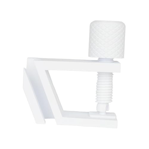 Kuntesetty Wasserschlauchhalter Als Fixierklemme Und Halterungsclip Eine Schlauchfixierung Aus Robustem PP Zur Stabilisierung von Schläuchen An Den R, Weiß Kuntesetty Wasserschlauchhalter Als Fixierklemme Und Halterungsclip Eine Schlauchfixierung Aus Robustem PP Zur Stabilisierung von Schläuchen An Den R, Weiß von Kuntesetty