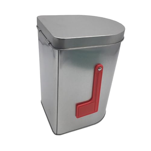 Kuntesetty Weißblech Briefkasten, Weihnachts Aufbewahrungsdose für Spielhaus Briefkasten, Jungen Und Mädchen von Kuntesetty