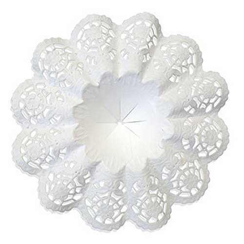Kunze Biedermeiermanschetten 25 Stück, Gr. 12, Ø 27 cm, Nassfestes Papier, Weiß Kunze Biedermeiermanschetten 25 Stück, Gr. 12, Ø 27 cm, Nassfestes Papier, Weiß von Kunze