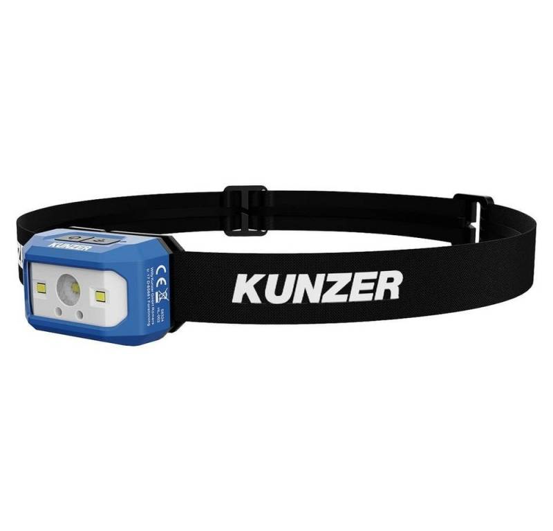 Kunzer Arbeitsleuchte Stirnlampe mit LED-Technik und Sensorfunktion von Kunzer