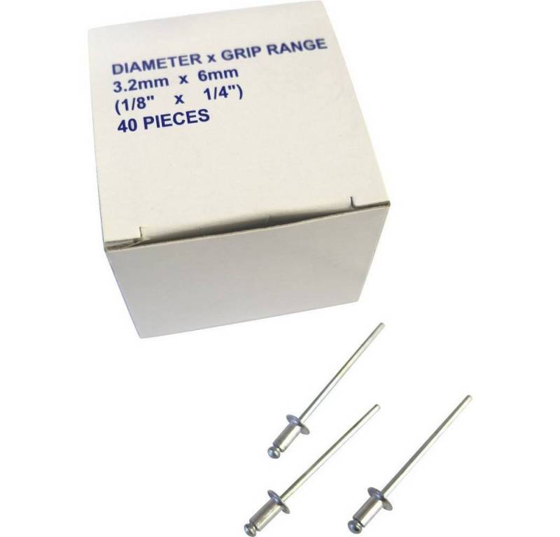 Kunzer Niete BLINDNIETEN 2.4 MM 40 ST von Kunzer