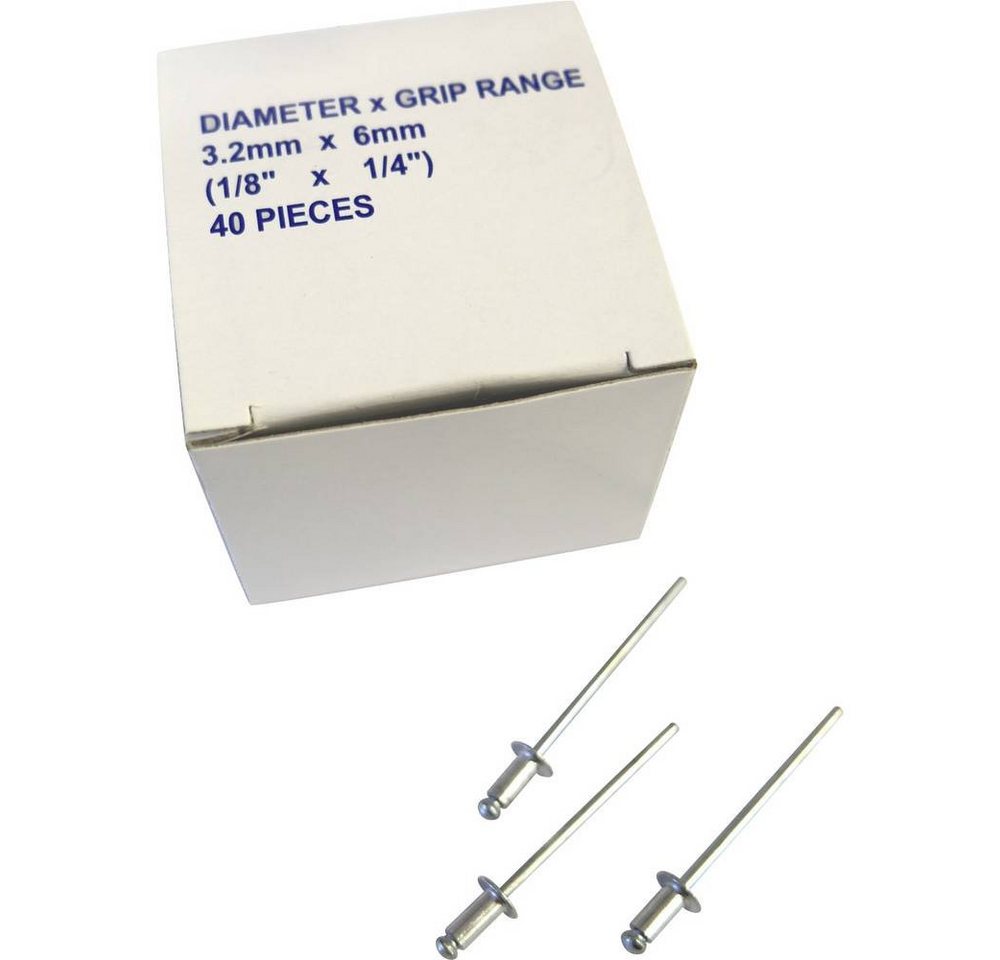 Kunzer Niete BLINDNIETEN 3.2 MM 40 ST Kunzer Niete BLINDNIETEN 3.2 MM 40 ST von Kunzer