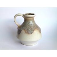 Dümler Breiden Vase 262 14 Fat Lava Keramik West Germany 60Er 70Er Retro Vintage Designklassiker Space Age Dekoration Grau Beige von Kupferhain