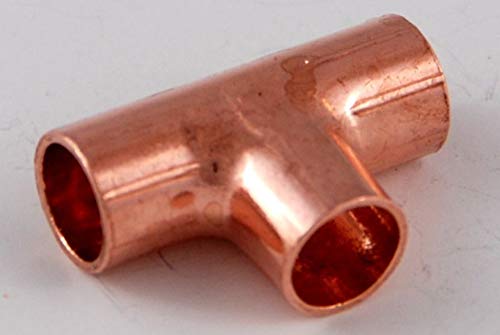 10x Kupferfitting T-Stück 8 mm 5130 Kupfer Fitting Lötfitting copper fitting CU von kupferking