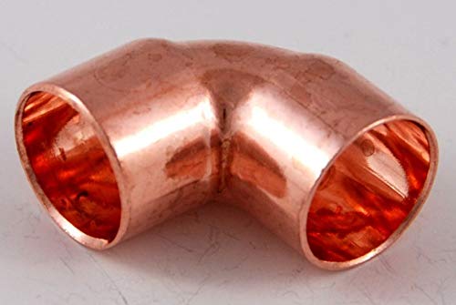 10x Kupferfitting Winkel 15 mm 90 Grad 5090 i/i Lötfitting copper fitting CU von kupferking