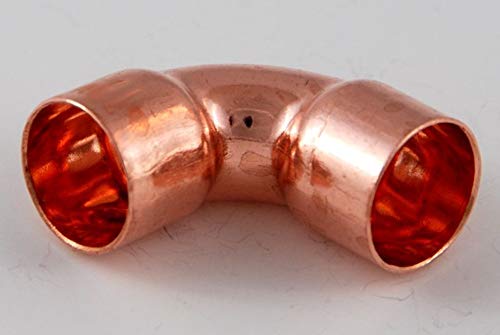 10x Kupferfitting Winkel 16 mm 90 Grad 5090 i/i Lötfitting copper fitting CU von kupferking