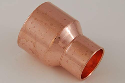 2x Kupferfitting Reduzier-Muffe 42-28 mm 5240 i/i Lötfitting copper fitting CU von kupferking