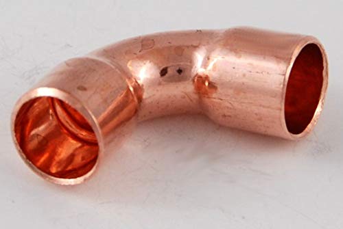 5x Kupferfitting Bogen 10 mm / 90 Grad / 5002a i/i Lötfitting copper fitting CU von kupferking