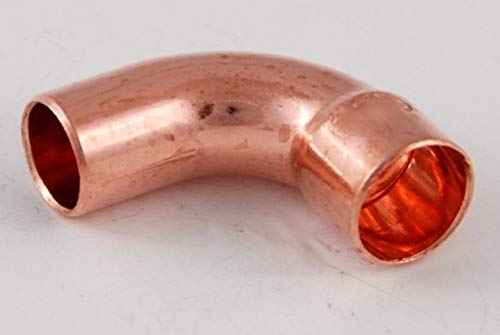 5x Kupferfitting Bogen 12 mm / 90 Grad / 5001a i/a Lötfitting copper fitting CU von kupferking