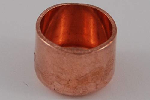 5x Kupferfitting Kappe 15 mm / 5301 Lötfitting copper fitting CU von kupferking
