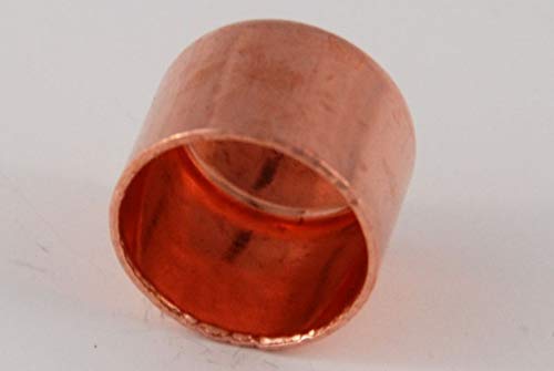 5x Kupferfitting Kappe 18 mm / 5301 Lötfitting copper fitting CU von kupferking