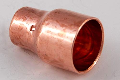 5x Kupferfitting Reduzier-Muffe 18-12 mm / 5240 i/i Lötfitting copper fitting CU von kupferking