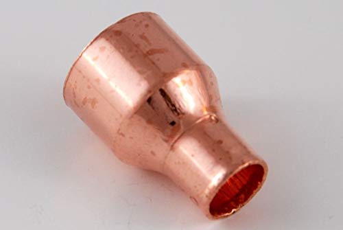 5x Kupferfitting Reduzier Muffe 22-12 mm 5240 i/i Lötfitting copper fitting CU von kupferking