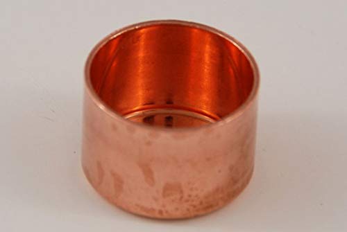 2x Kupferfitting Kappe 28 mm / 5301 Lötfitting copper fitting CU von kupferking