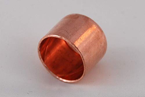 5x Kupferfitting Kappe 08 mm / 5301 Lötfitting copper fitting CU von kupferking