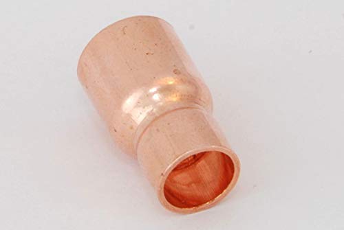 5x Kupferfitting Reduzier-Muffe 12-08 mm 5243 a/i Lötfitting copper fitting CU von kupferking