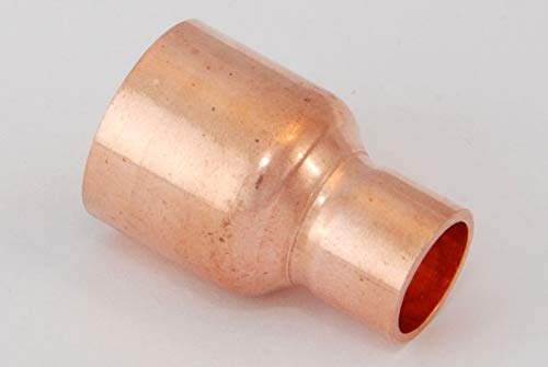 5x Kupferfitting Reduzier Muffe 22-12 mm 5243 a/i Lötfitting copper fitting CU von kupferking