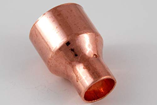 2x Kupferfitting Reduzier Muffe 35-18 mm 5240 i/i Lötfitting copper fitting CU von kupferking