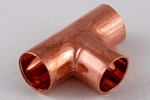 10x Kupferfitting T Stück 12 mm 5130 Lötfitting copper fitting CU von kupferking