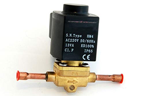 Magnetventil HV3-2T 6mm Kältemittel Steuerung Klimaanlage AC magnetic valve Löt von kupferking