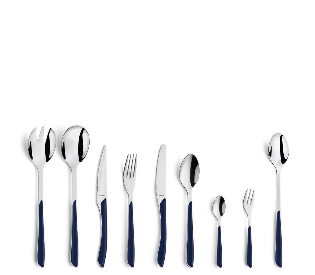 Kuppels Besteck-Set PRISMA (44-tlg), 6 Personen, Edelstahl 18/0, Spülmaschinenfest, rostfrei, langlebig von Kuppels