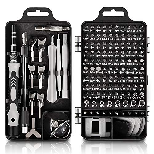 Kuptone Feinmechaniker - 135 in 1 Mini Schraubendreher Set, Werkzeug Set, Torx Bit Präzision mit Flexibler Welle für iPhone Laptop Spielzeug Uhren Kamera Brillen von Kuptone