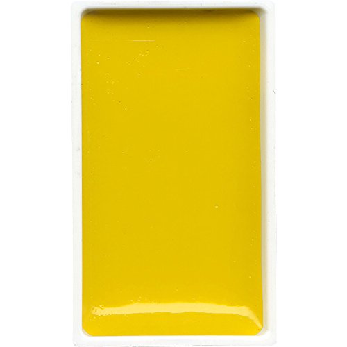 Kuretake : Gansai Tambi Japanese Watercolour : Mid Yellow : Large Pan von Kuretake