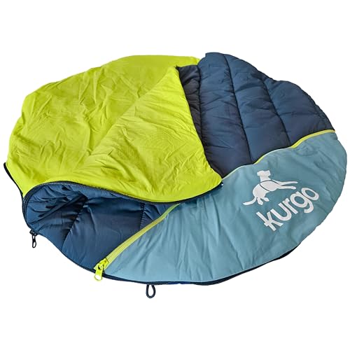 Kurgo Pup Sack, Hundereisebett für draußen, Haustierschlafsack für Camping und Wandern, Dank Beutel gut verstaubar, wasserfest, 102 cm, L Kurgo Pup Sack, Hundereisebett für draußen, Haustierschlafsack für Camping und Wandern, Dank Beutel gut verstaubar, wasserfest, 102 cm, L von Kurgo